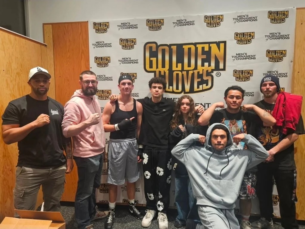 Three Pillars athletes at the Golden Gloves Tournament of Champions
